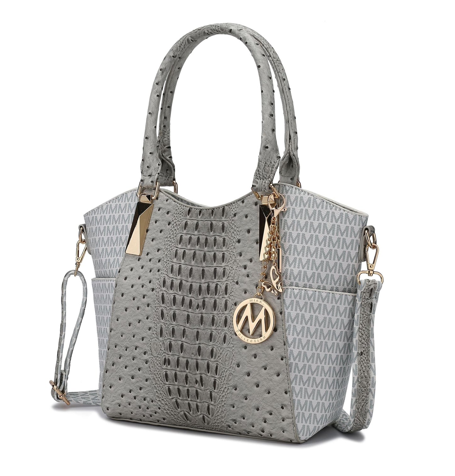MKF Collection Kristal M Signature Tote Bag by Mia k