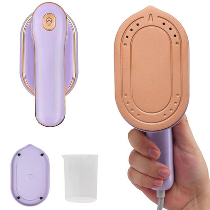 1000W Portable Handheld Steamer for Hang Flat Ironing Travel Garment Steamer with 180° Rotatable Handle 10S Fast Heating Clothing Wrinkles Remover for Home Office Travel