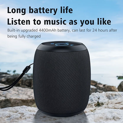 Zealot S53 Mini Speaker Portable Wireless Column Waterproof HIFI Lossless Sound Quality Stereo Subwoofer Loudspeaker; Christmas Gift For Women/Kids/Children/Men/Adults