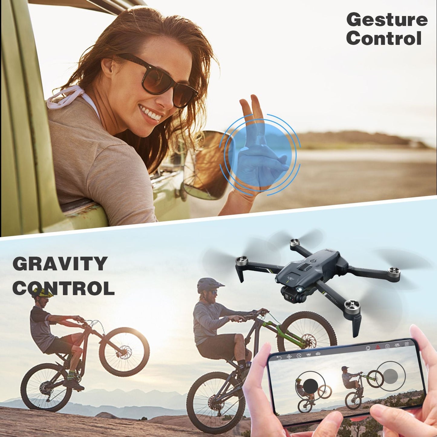 4DRC V28 Drone With 4K HD Dual Camera WiFi FPV 3D Flips Rc Quadcopter US