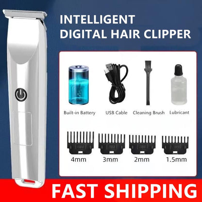Professional Hair Clippers Trimmer Cutting Beard Cordless Barber Shaving Machine