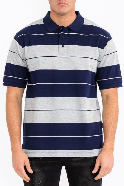 Old School Pique Polo Shirt
