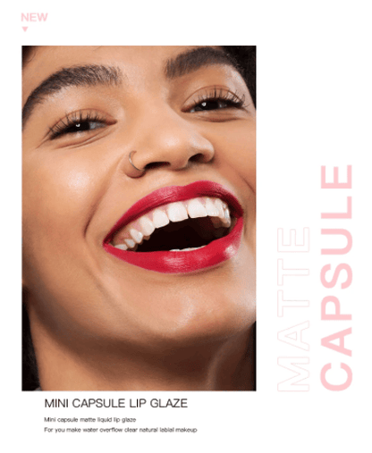 PUDAIER® Mini Capsule Matte Liquid Lipstick - Color #900