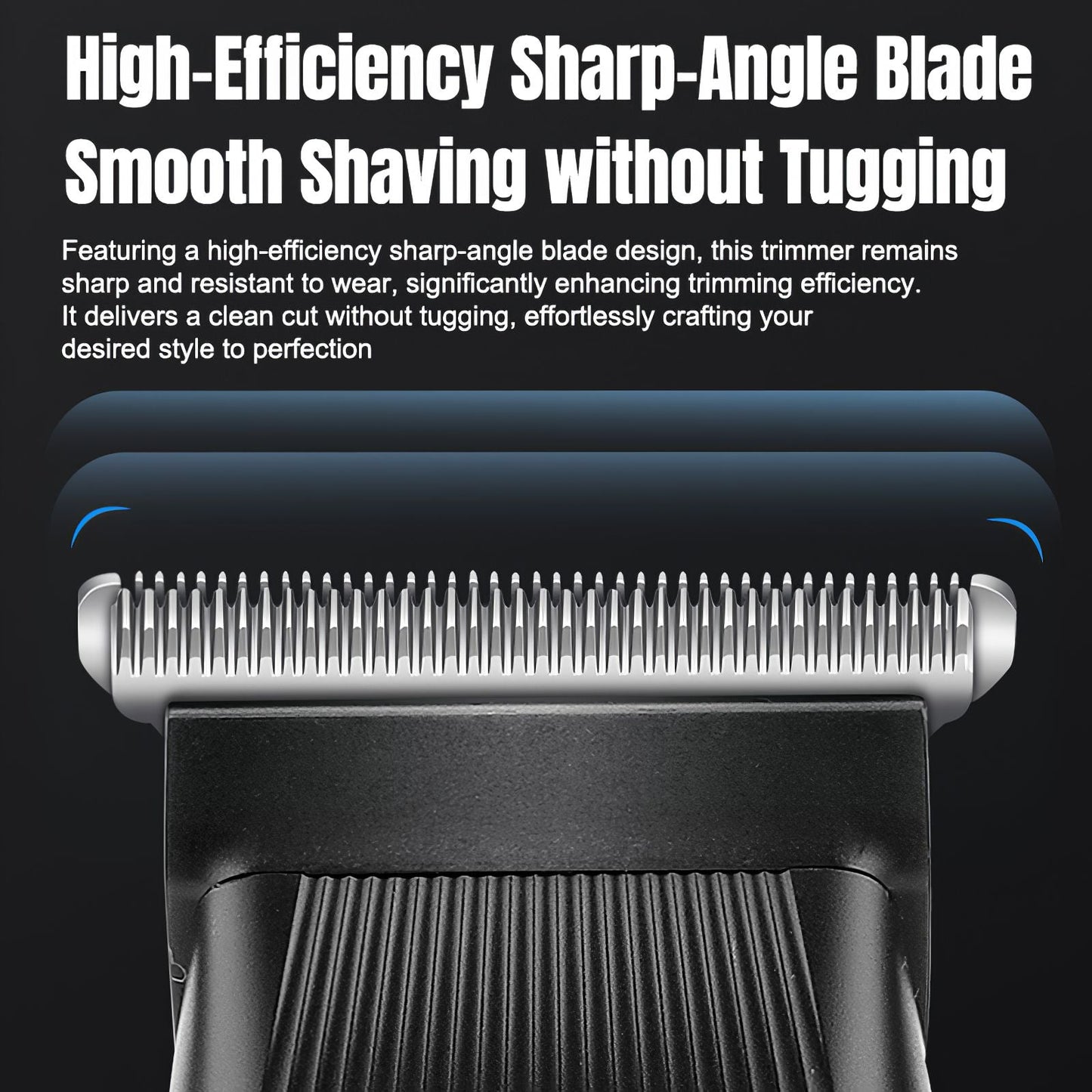 Beard Trimmer, 3 in 1 Hair Clippers and Mens Grooming Kit, Face, Nose, Ear Hair Trimmer - Black