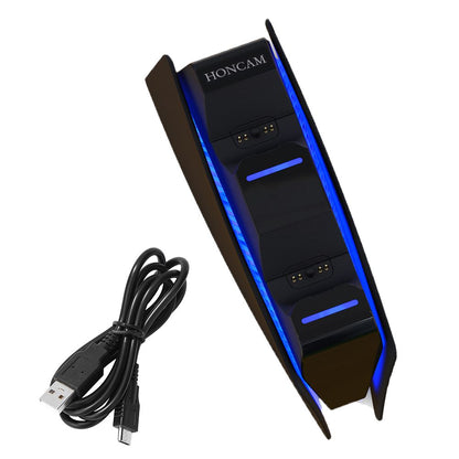 Dual Fast Charger for PS5 Wireless Controller USB Type-C Charging Cradle Dock Station for Sony PS5 Joystick Gamepad New