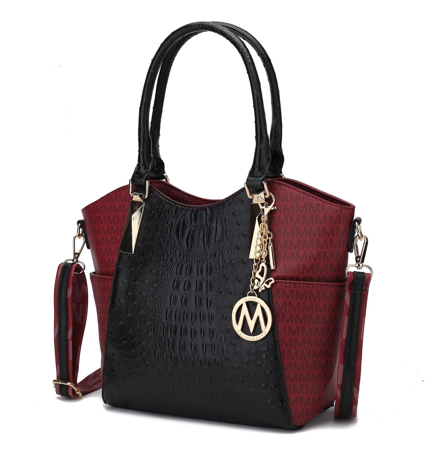 MKF Collection Kristal M Signature Tote Bag by Mia k
