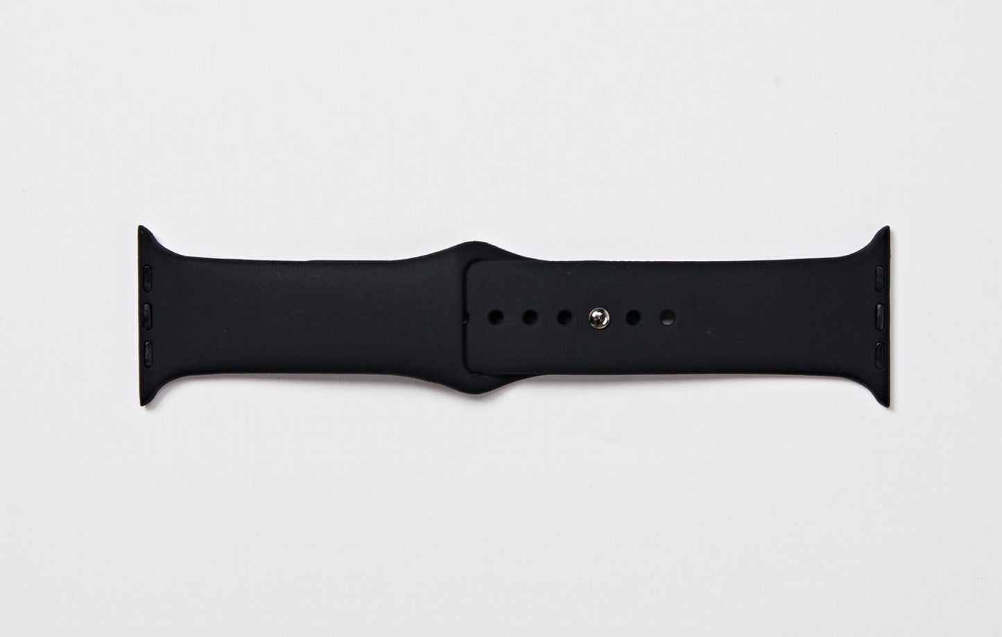 White Silicone Watch Band Made for Apple Watch - Large (42/44/45/49mm)