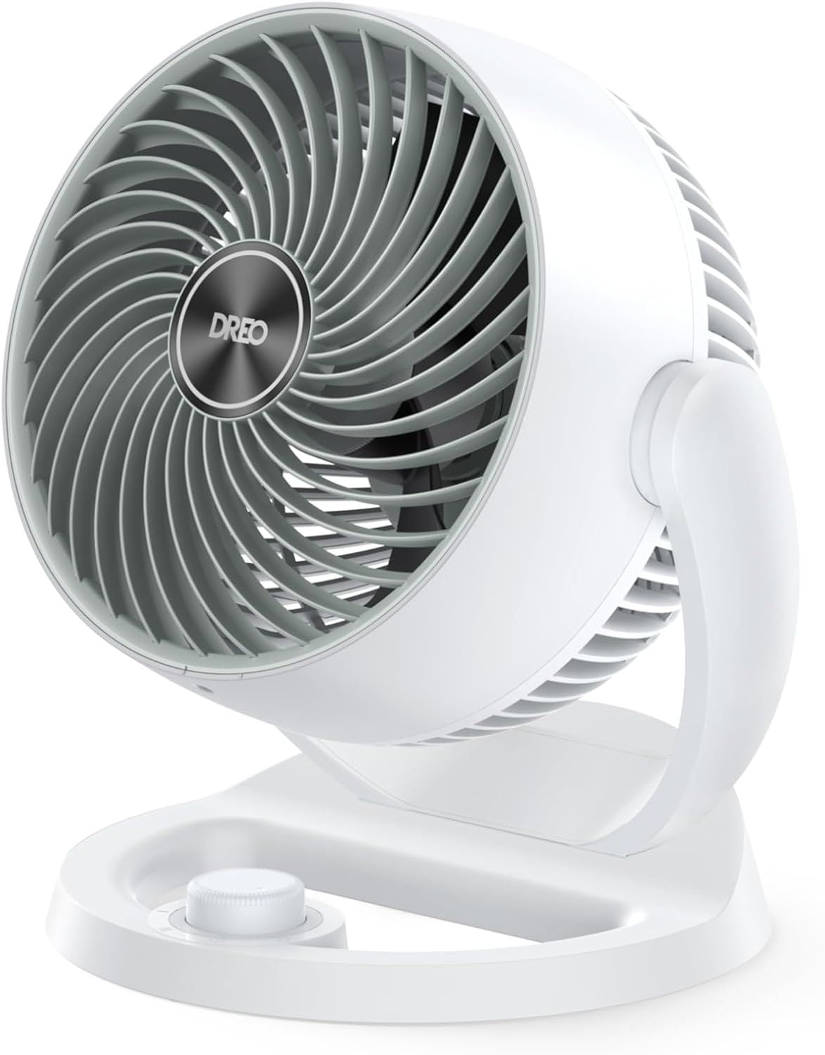 Fan for Bedroom, 12 Inches, 70ft Powerful Airflow, 25db Quiet Table Air Circulator Fans for Whole Room, 120° Adjustable Tilt, 3 Speeds, Desktop Fan for Home, Office, Kitchen
