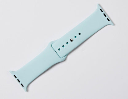 White Silicone Watch Band Made for Apple Watch - Large (42/44/45/49mm)