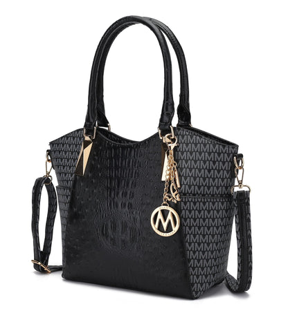 MKF Collection Kristal M Signature Tote Bag by Mia k