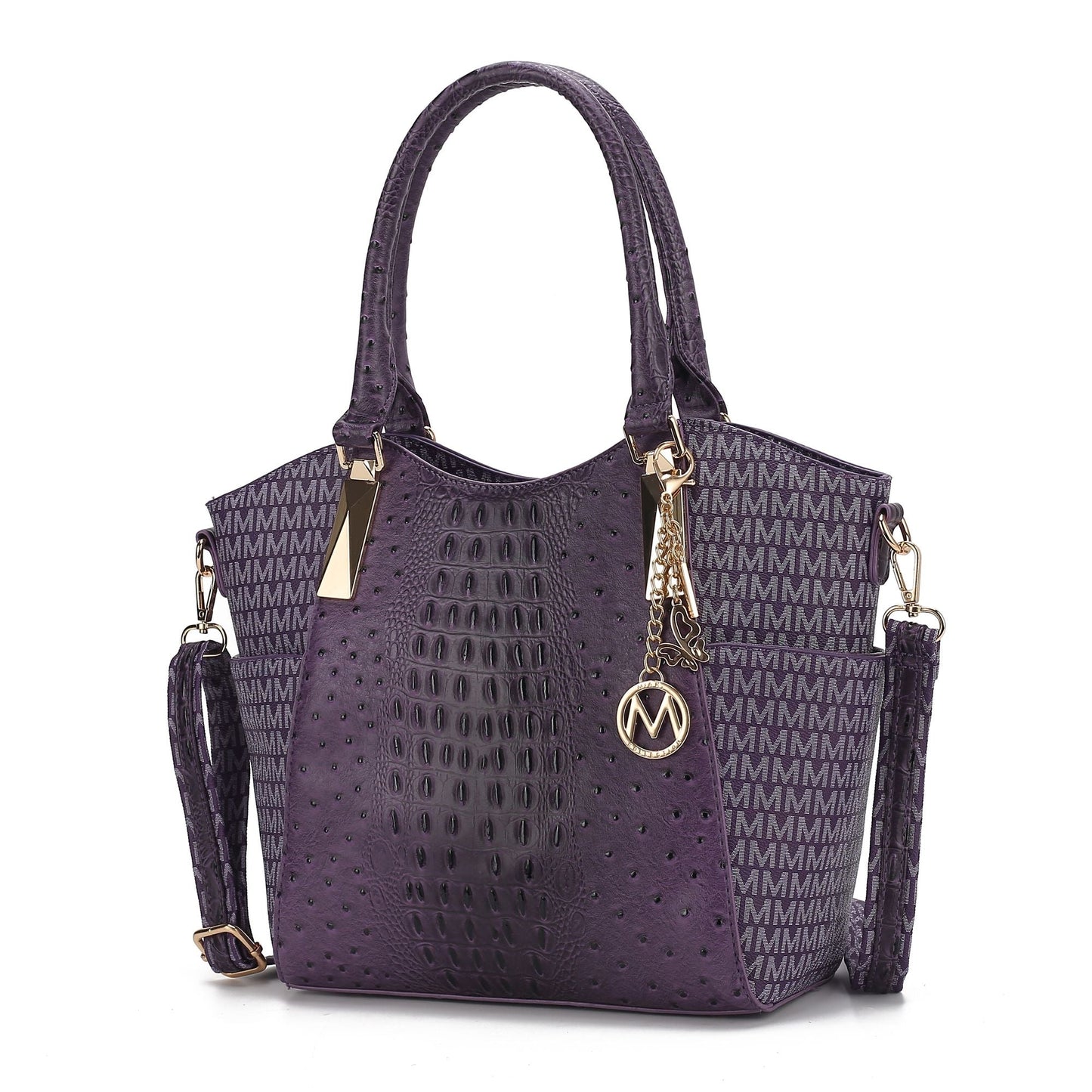 MKF Collection Kristal M Signature Tote Bag by Mia k