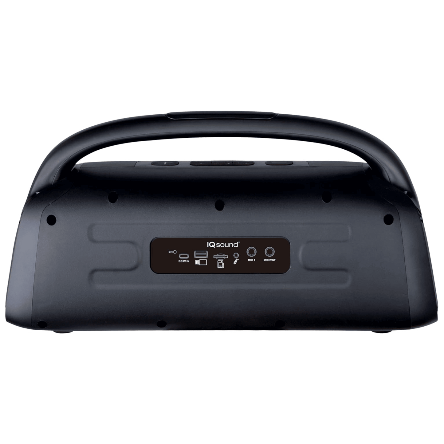 IQ Sound Portable Bluetooth Speaker with RGB Lights and TWS-Enhanced Stereo Sound