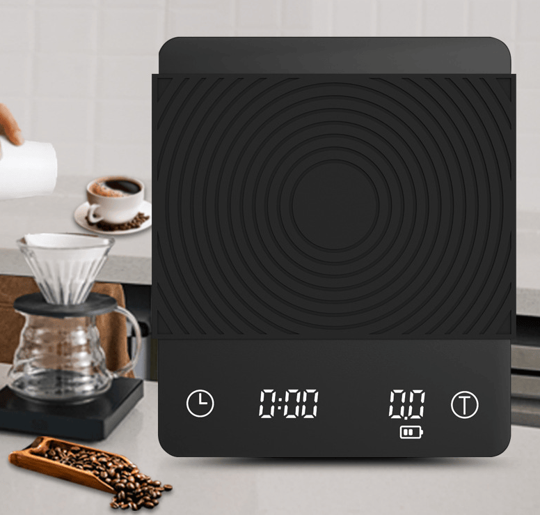 Precision Coffee Scale with Timer - Multifunctional Electronic Weight Scale for Home Brewing