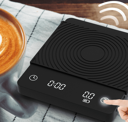Precision Coffee Scale with Timer - Multifunctional Electronic Weight Scale for Home Brewing