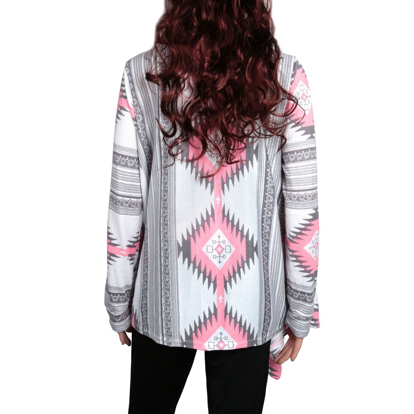 Women Open Front Cardigan Long Sleeve Shawl Neck Breathable Cardigan Well Collection