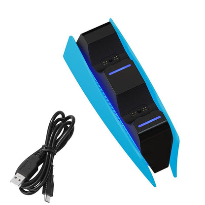 Dual Fast Charger for PS5 Wireless Controller USB Type-C Charging Cradle Dock Station for Sony PS5 Joystick Gamepad New