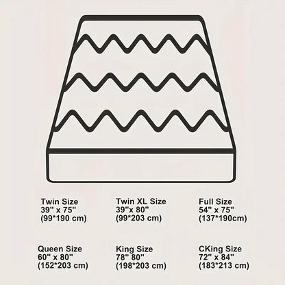 Topper Pad For Mattress Gray