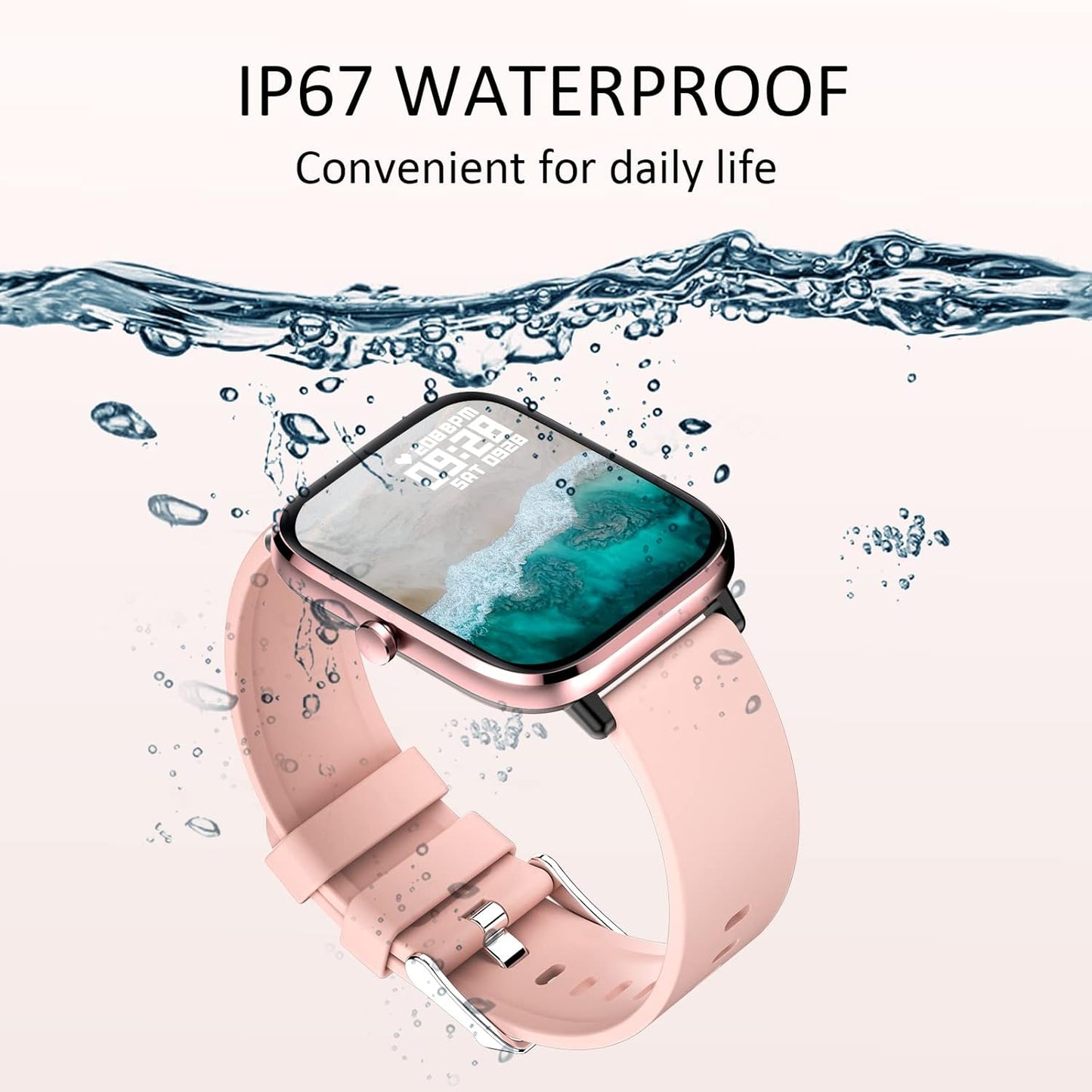 New Smartwatches Now On Sale, Featuring Message Alerts, Call Answering, Health Monitoring, Activity Tracking, Notification Reminders, And Fitness Functions.