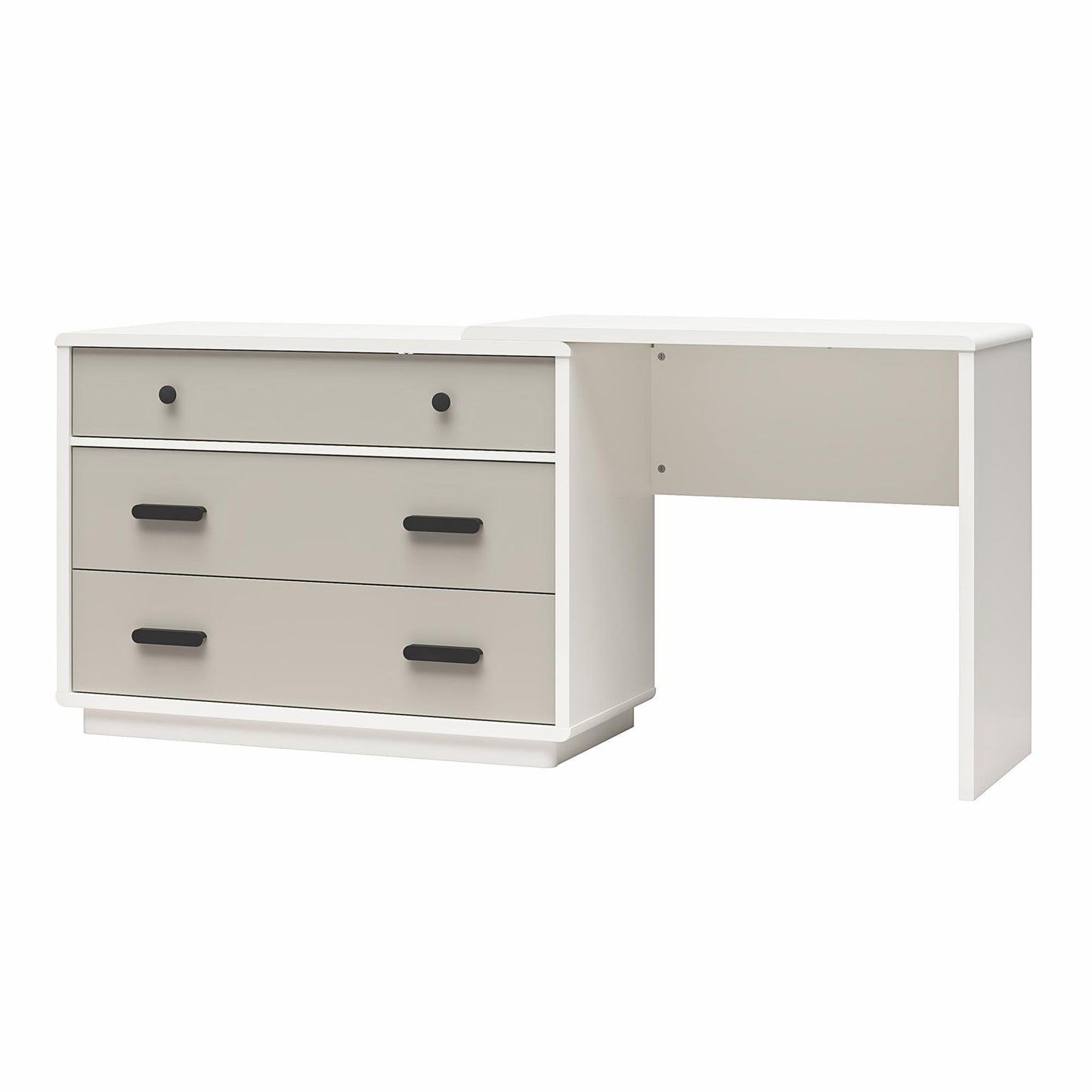 Valencia 3 Drawer Dresser And Desk