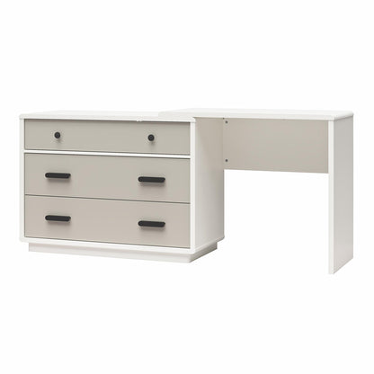 Valencia 3 Drawer Dresser And Desk