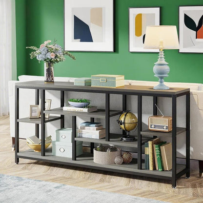 Console Table Wood Sofa Table Entryway Accent Table