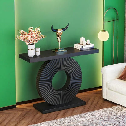 Console Table  Wood Entryway Table  Sofa Table
