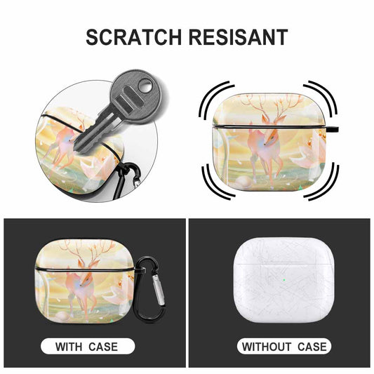 Bluetooth Earbuds Case Cover for Airpods 3 PC Hard Shell