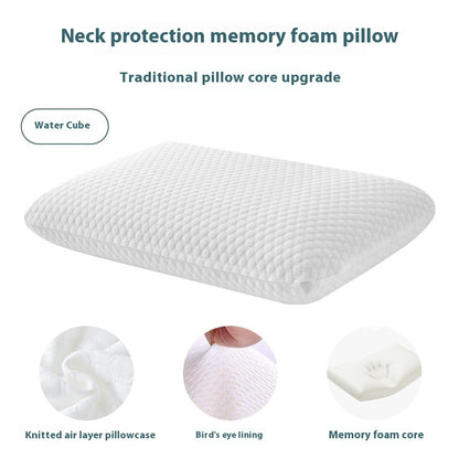 Memory Foam Slow Rebound Cervical Spine Neck Support Household Memory Pillow