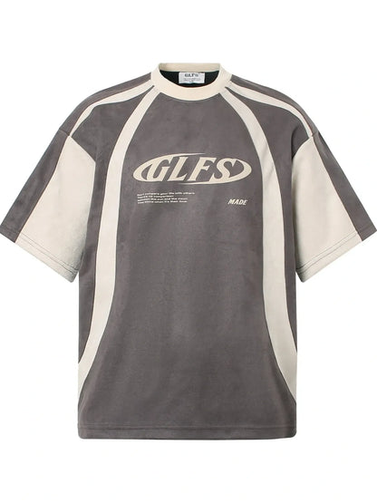 Men's Contrast Raglan Short Sleeve T-Shirt