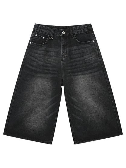 Wide Leg Cropped Jeans