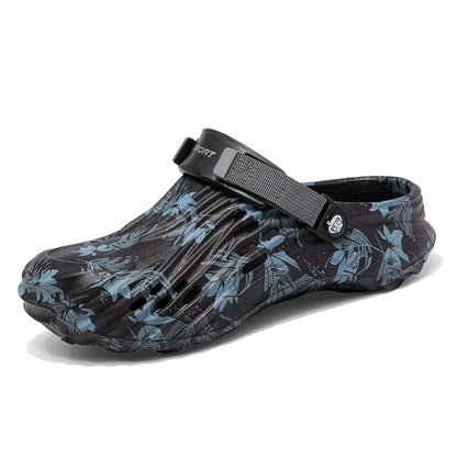 Men's Floral Pattern Comfort Breathable Sandals