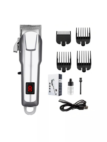 Cordless Hair Clipper with LED Display