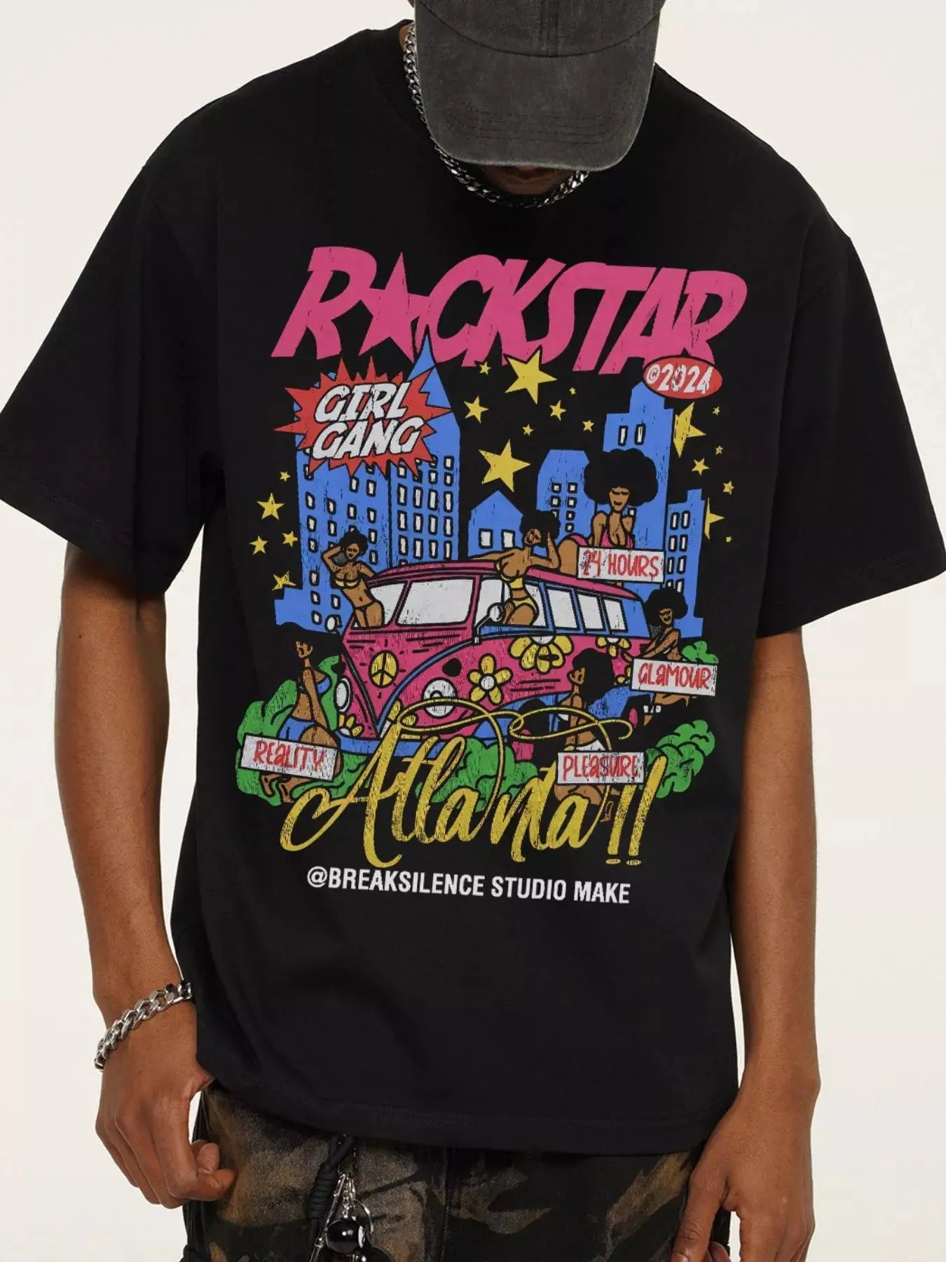 Men's Rockstar Graphic Short Sleeve T-Shirt