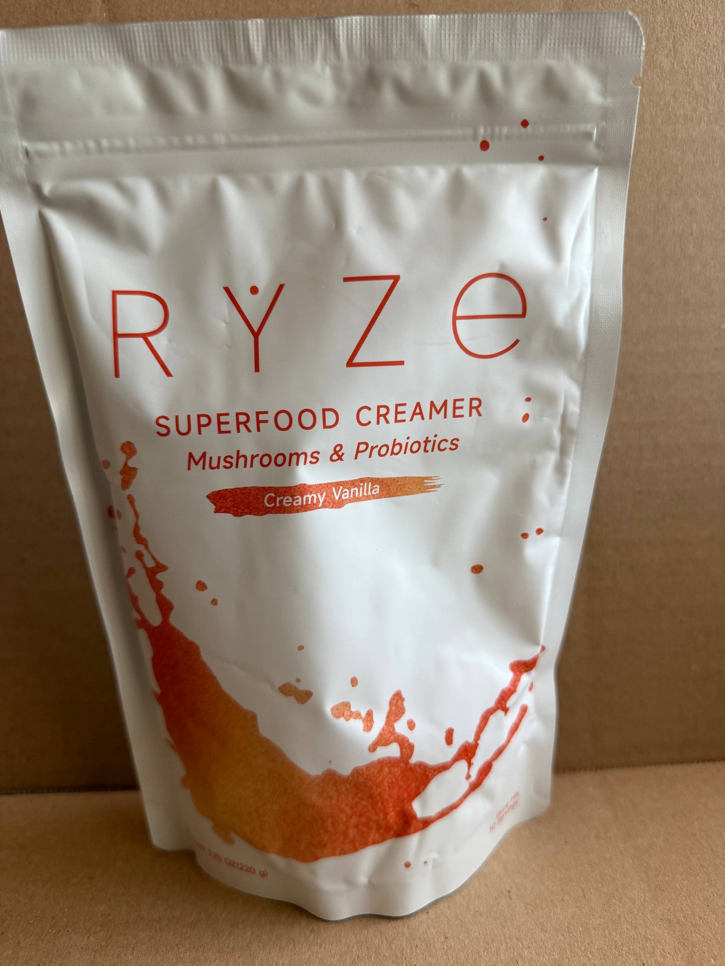 Rÿze Creamer Mushroom & Probiotics 30 Servings 7.75oz Bag