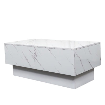 Coffee Table With Sliding Tabletop, Center Table With Hidden Storage Compartment, Extendable Table For Living Room