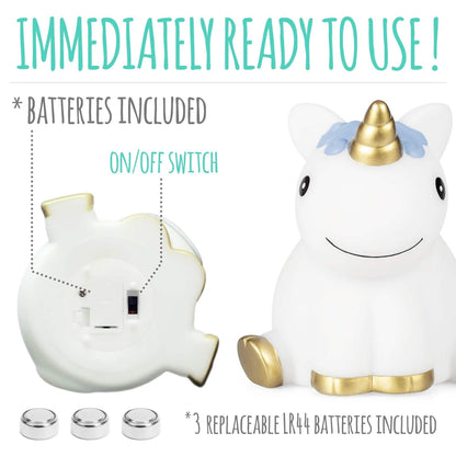 Hearth & Haven Multi Color Unicorn Night Light
