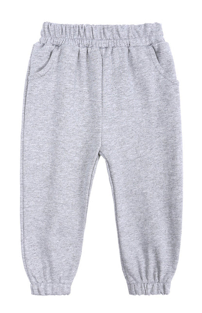 Kids Cotton Hooded Sweatshirt Tracksuit Set - Warm Winter Outfit