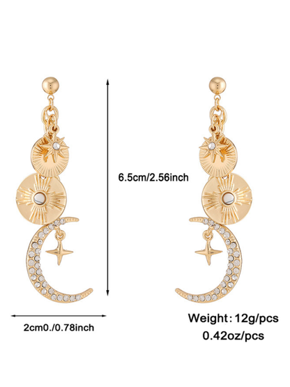 Modern Starry Sky Magic Necklace Bracelet Earrings