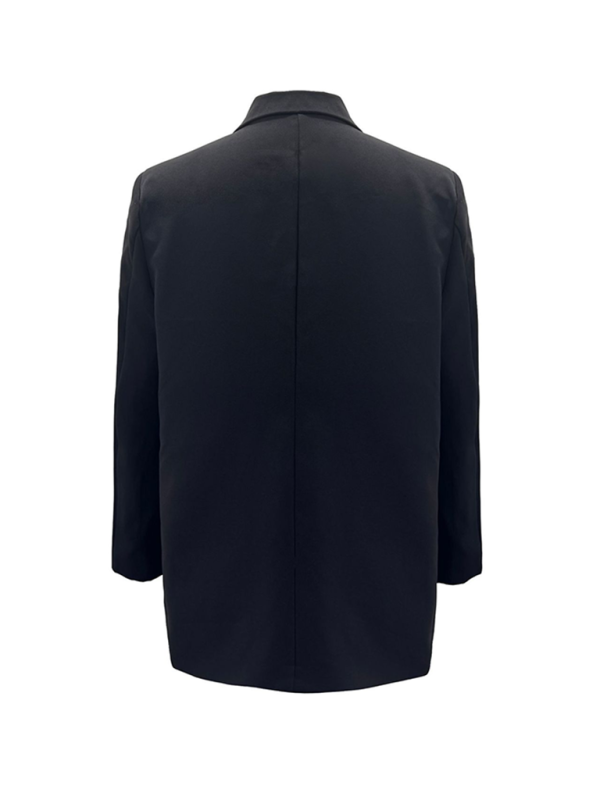 Women's Solid Color Blazer - Long Sleeve - Lapel Collar - Multiple Colors - Autumn Winter