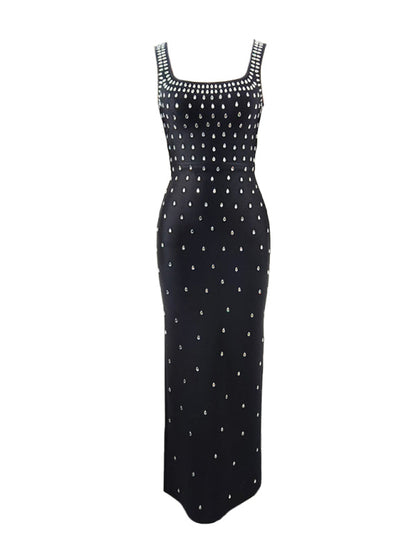 New Slim Rhinestone Bandage Dress Fashion Party Bandage Dress