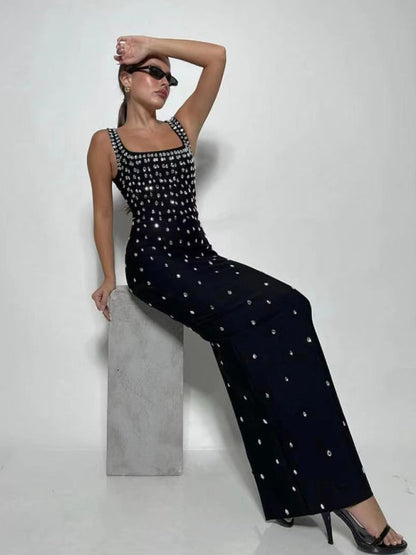 New Slim Rhinestone Bandage Dress Fashion Party Bandage Dress