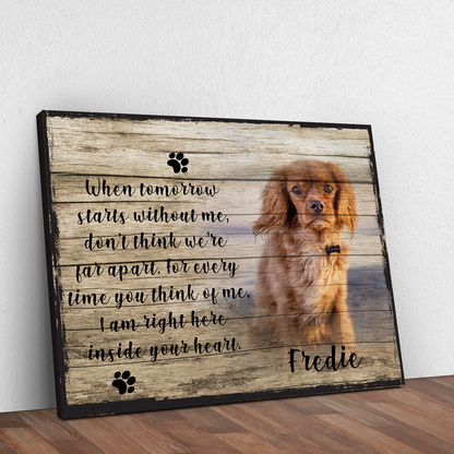 Pet Memorial Sign II