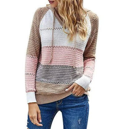 Women's Lightweight and Breathable Knit Hoodie